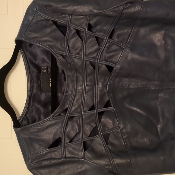 asos genuine leather short sleeved shirt - Picture 3 of 6